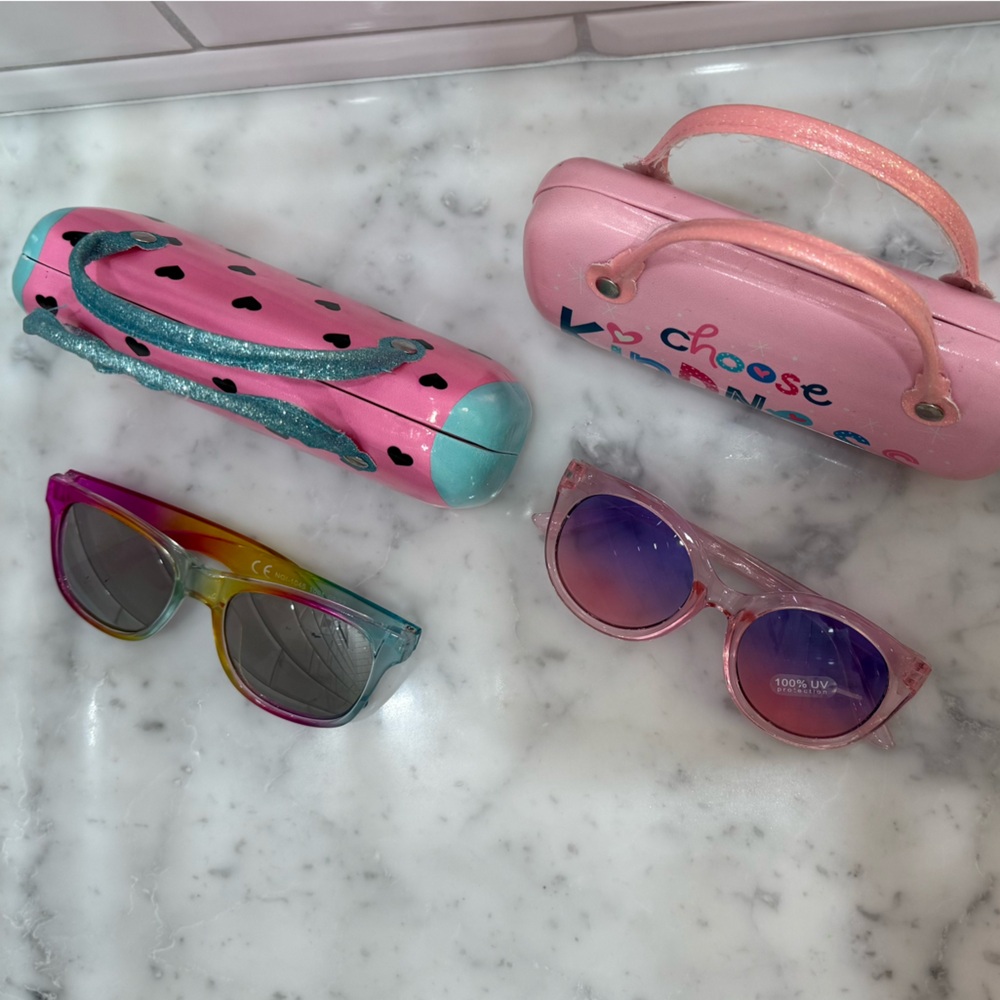 Girls Sunglasses and Cases